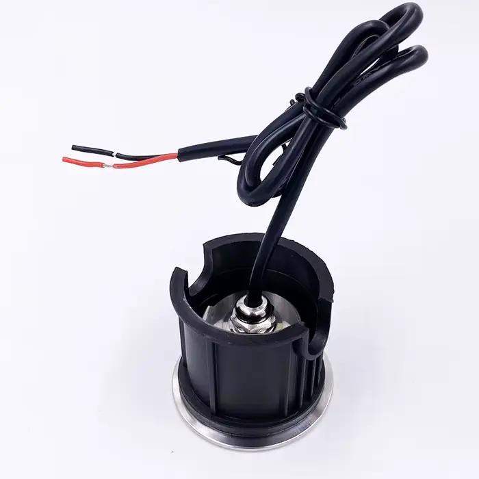 Led étanche 2W 3W lumière souterraine terrasse Spot DC12V 24V Rgb décoration de jardin Dimmable intégré lampadaire IP68