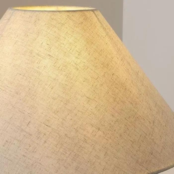 Wabi Sabi Style lampe de Table en céramique salon Table basse noir surdimensionné lampe de bureau décorative japonais rétro luminaire