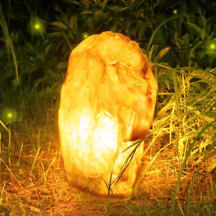 Lampe de paysage en pierre, éclairage de paysage, de Villa, de pelouse, d'arrière-cour, de parc, de complexe touristique, luminaire décoratif