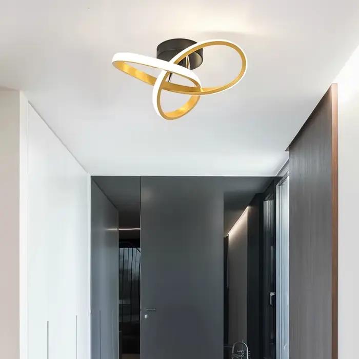 Plafonniers d'allée LED modernes éclairage domestique LED monté en Surface pour porche chambre salon couloir lumière balcon lumières