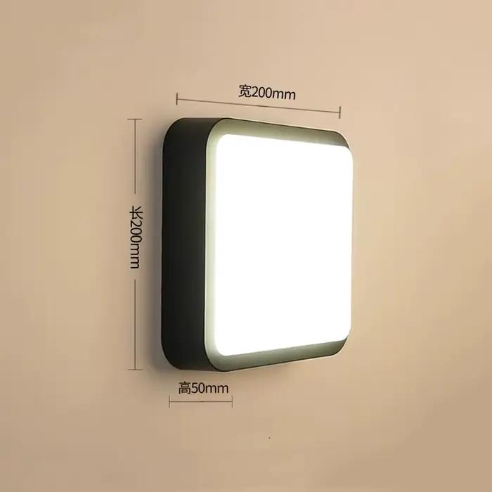 Lampe murale d'extérieur étanche pour jardin, villa, entrée, cour, terrasse, lampe de table pour éclairage et décoration