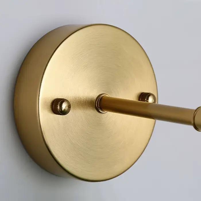 Nouvelle lampe murale en céramique de style chinois inspirée du zen pour la chambre à coucher, le chevet, le couloir, la salle de bain, mur de fond, style crème français.