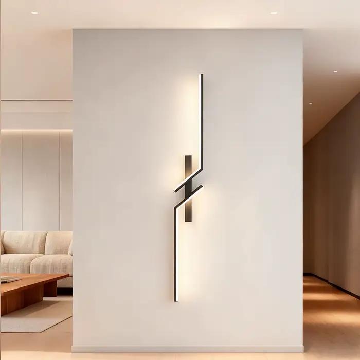 Applique murale LED moderne pour hall d'hôtel, salon, mur de fond de canapé, chambre à coucher, chevet, éclairage décoratif intérieur