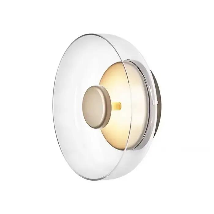 Applique murale moderne en verre, éclairage Led, bol suspendu, style nordique, salon, chambre à coucher, lampe de chevet, cuisine, décoration intérieure, luminaires