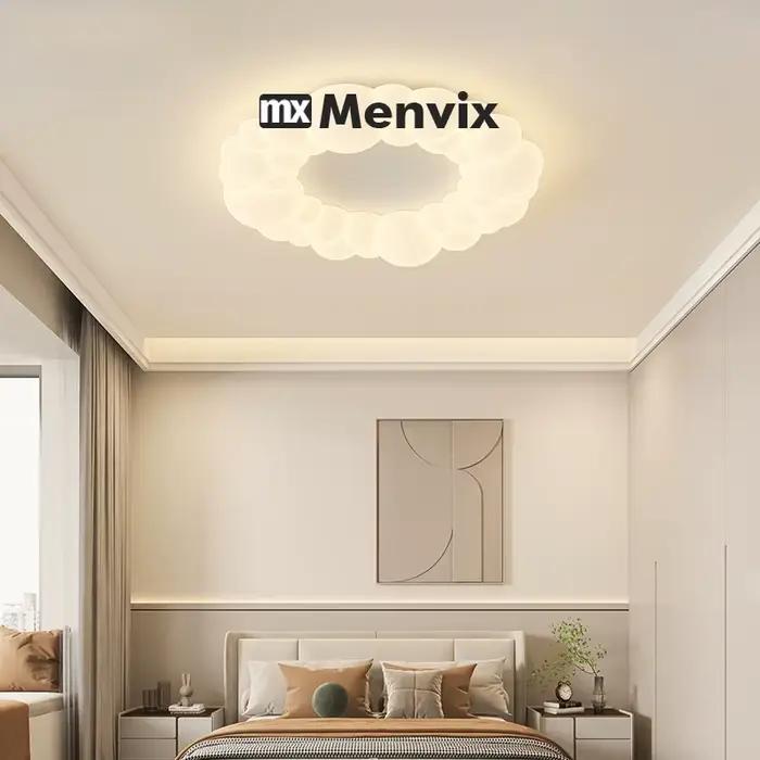 Plafonnier semi-encastré moderne à intensité variable avec abat-jour en acrylique, meuble lumineux pour couloir, chambre à coucher, cuisine, buanderie, salon