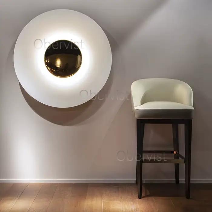 Applique Murale Moderne pour Salon, Fond de Télévision, Chambre à Coucher, Chevet, Bureau, Couloir, Escalier – Lampe Murale LED Créative pour Intérieur