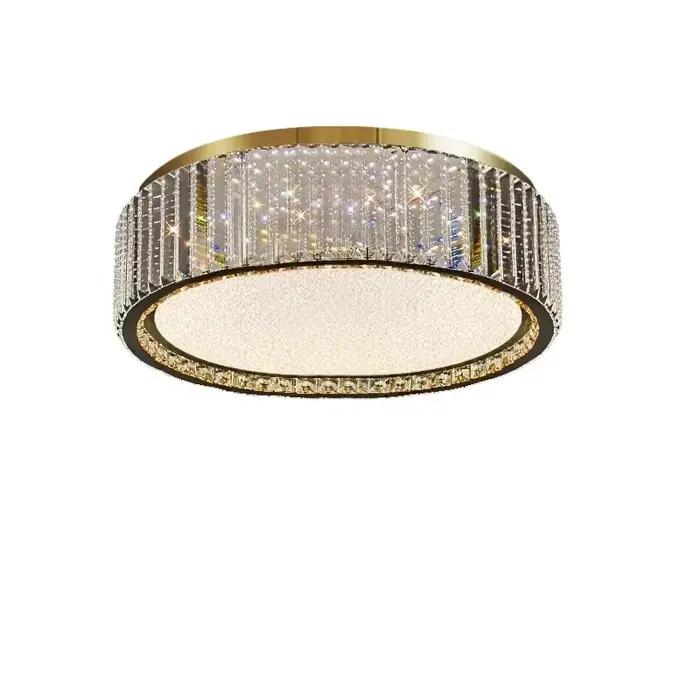 Plafonnier en cristal de luxe, luminaire décoratif de plafond, idéal pour une Villa, une chambre à coucher ou un salon, une salle à manger, une cuisine ou une maison