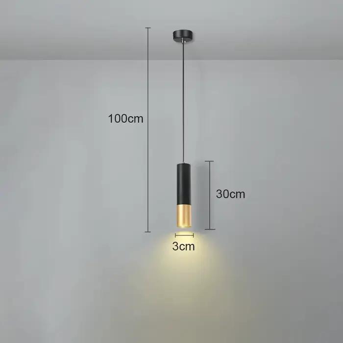 Lampe LED suspendue au design nordique moderne, éclairage d'intérieur, luminaire décoratif d'intérie