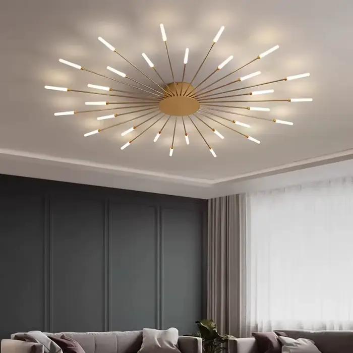 Plafonnier LED suspendu en spirale au design nordique moderne, luminaire décoratif d'intérieur, idéal pour un salon, une chambre à coucher ou une salle à manger pour enfants