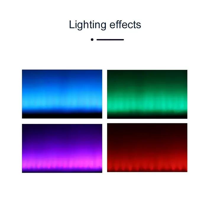 Barre de lavage murale 36x3w RGB LED extérieure étanche lumière de scène éclairage de scène LED effet d'éclairage d'inondation Plaza extérieure
