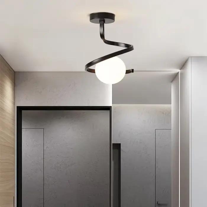 Plafonniers LED éclairage intérieur décor de chambre chambre salon Table à manger étude vestiaire couloir plafonnier nordique