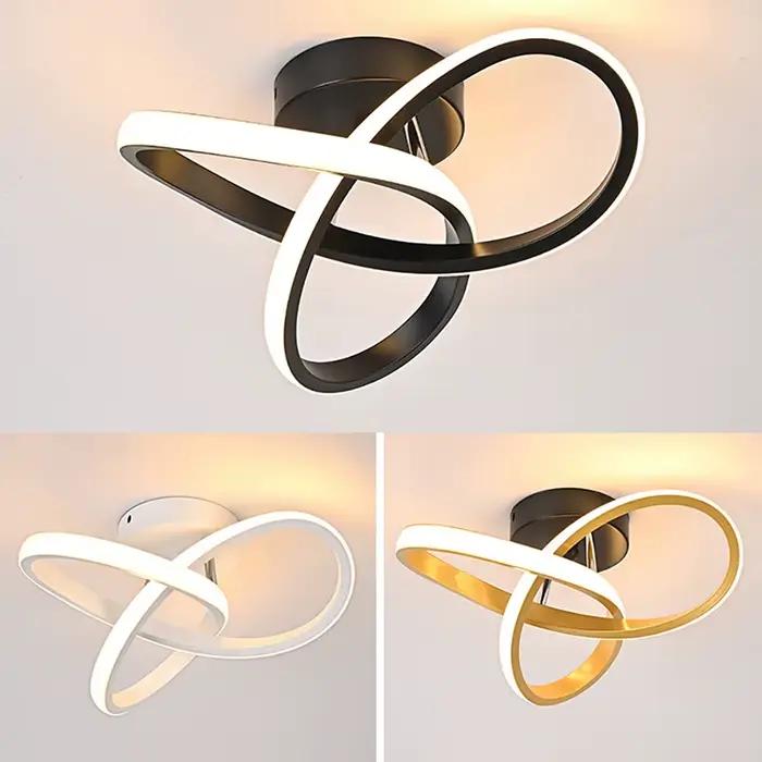 Plafonniers d'allée LED modernes éclairage domestique LED monté en Surface pour porche chambre salon couloir lumière balcon lumières