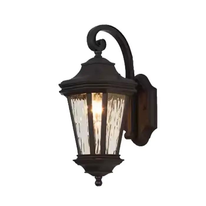Applique murale LED extérieure moderne et étanche, éclairage d'entrée minimaliste pour cour, jardin et design extérieur