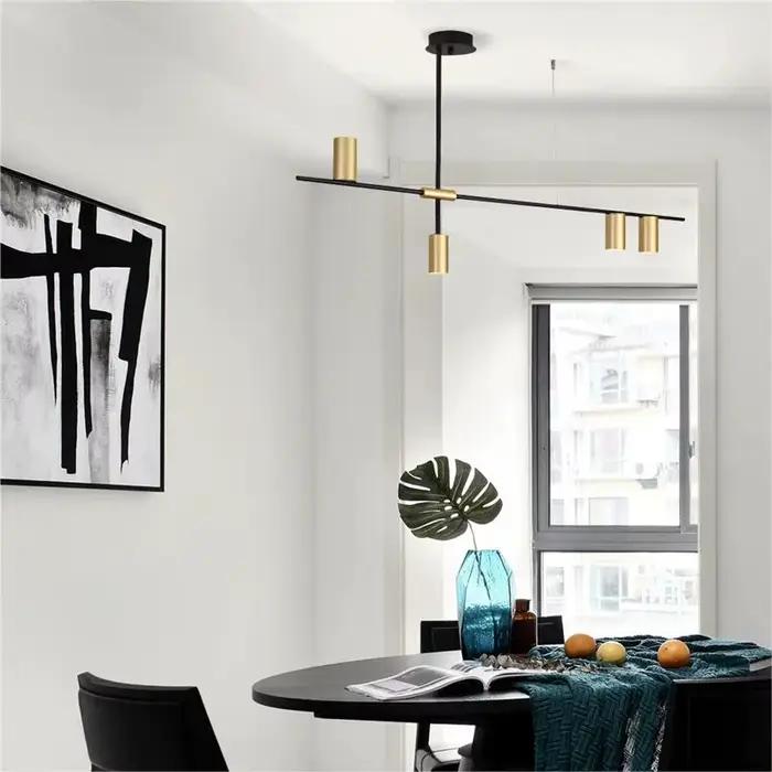 Plafonnier LED au Design Post-Moderne Scandinave Créatif, Éclairage d'Nik, Luminaire Décoratif de Plafond, Idéal pour une Salle à Manger, un Salon ou un Café