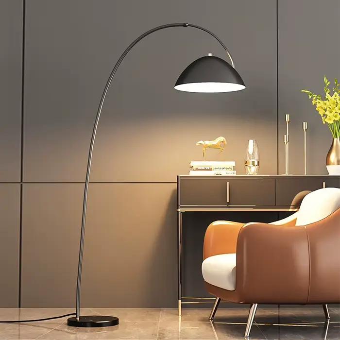 Lampe sur pied moderne en marbre de style nordique, design créatif, luxe, pour salon, chambre à coucher, chevet, bureau, lampe de bureau verticale