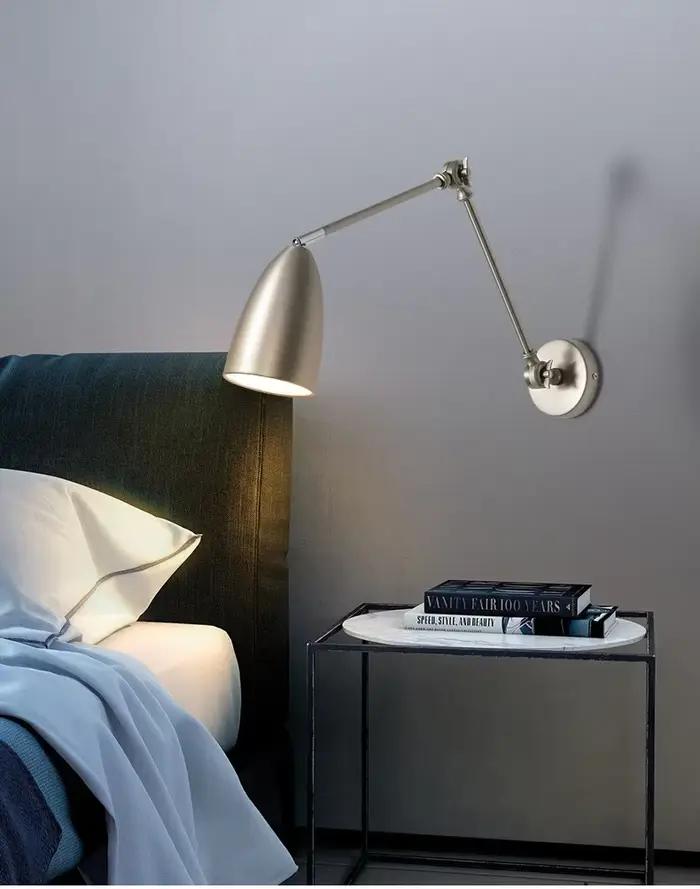 Applique Murale Moderne à LED Réglable, Luminaire Décoratif d'Nik, Idéal pour une Chambre à Coucher