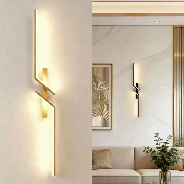 Applique murale LED moderne pour hall d'hôtel, salon, mur de fond de canapé, chambre à coucher, chevet, éclairage décoratif intérieur